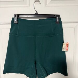 FP Movement by Free People Teal Athletic Shorts